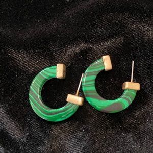 Beautiful stone earrings